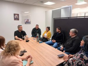 Georgion en Caleta Olivia: “Hay que recorrer las localidades y dar respuestas directas a la gente”