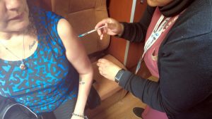 Salud acercó vacunación y controles preventivos a la comunidad en Río Gallegos 