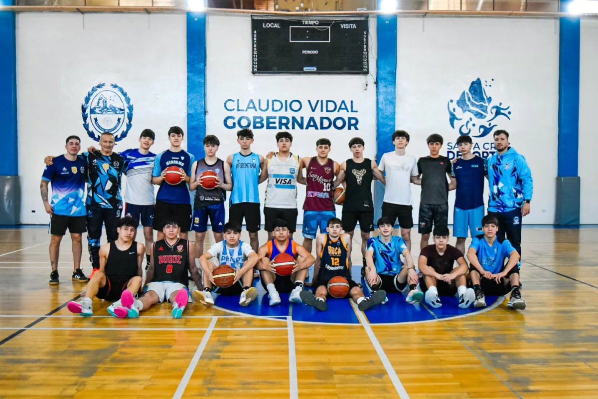 Básquet masculino y femenino: Santa Cruz transita la recta final rumbo a la Araucanía 2026