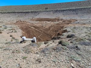 Vialidad Provincial intensifica tareas en las rutas 25 y 40 Norte