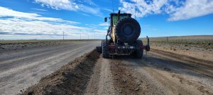 Vialidad Provincial intensifica tareas en las rutas 25 y 40 Norte