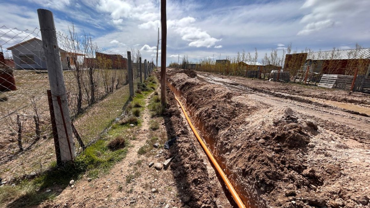 Distrigas: continúan los trabajos para ampliar la red de gas en Pico Truncado