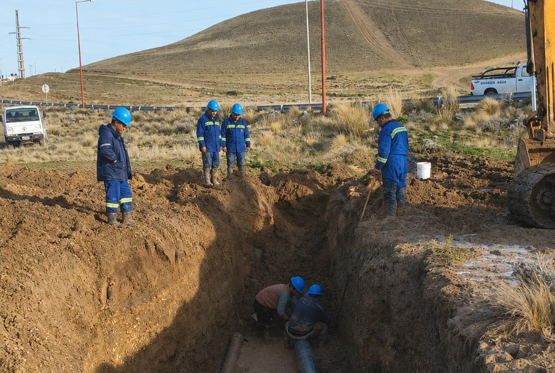 Finalizaron los trabajos de reparación en el acueducto y comienza la presurización de la red