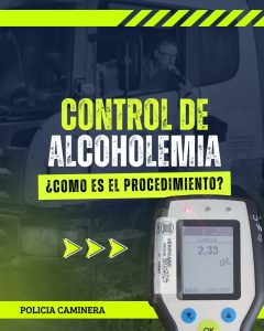 Alcohol al volante: 14 de cada 19 conductores retenidos dieron positivo