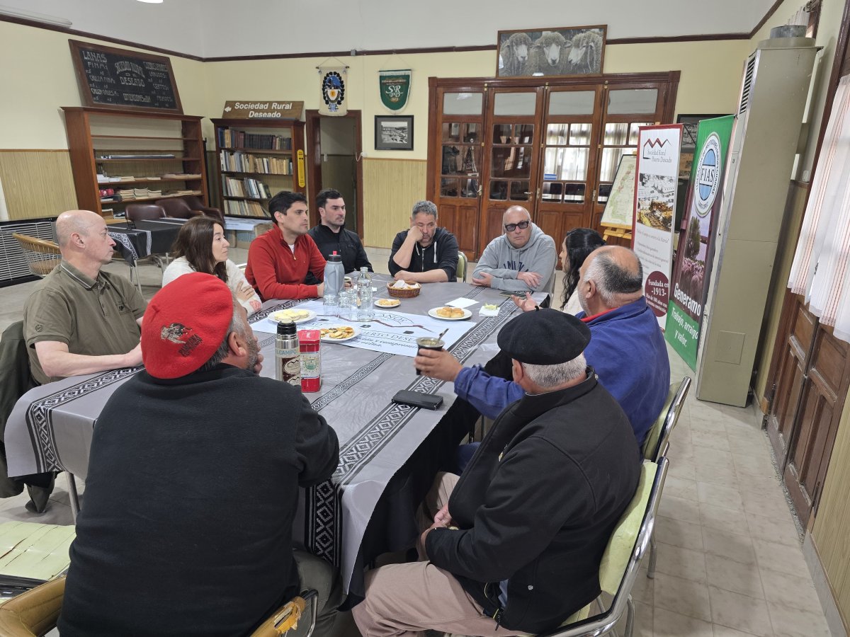 Provincia y el campo santacruceño articulan acciones conjuntas.