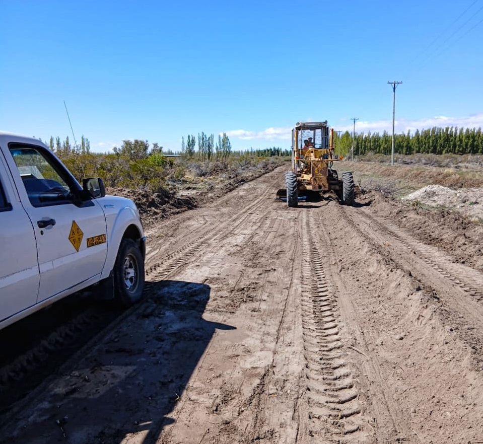 AGVP realizó labores en Lago Posadas.