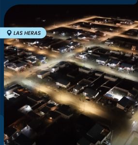  "Iluminando Santa Cruz": el Gobierno Provincial avanza con una histórica inversión de 15 mil luminarias en todo el territorio