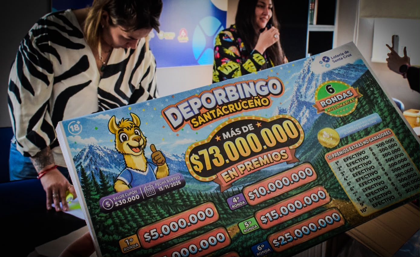 Cartones Deporbingo Santacruceño.