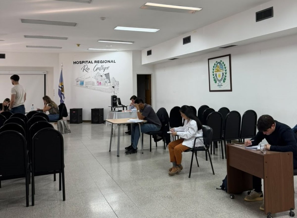 Se realizó el concurso de residencias para el cargo de Anestesiología en Río Gallegos