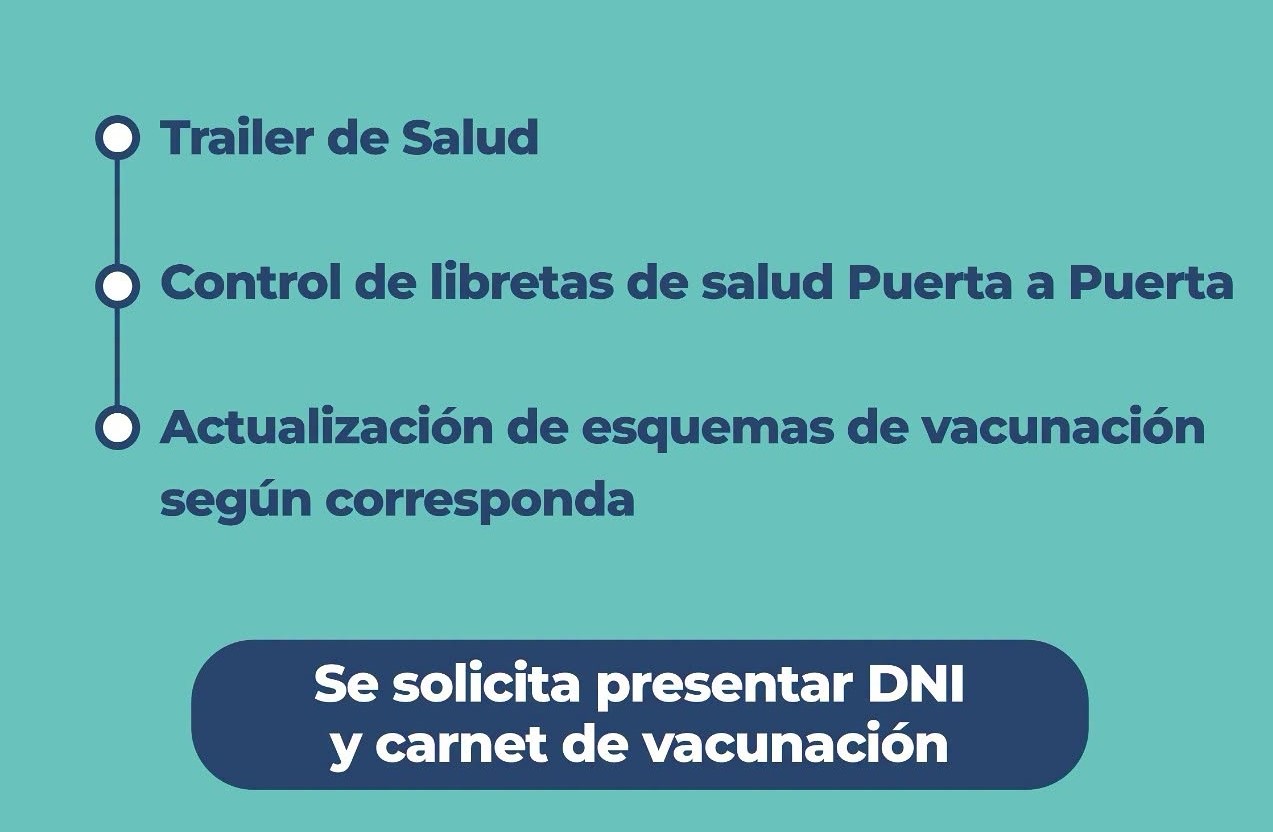El tráiler de Salud llega al Barrio 240 Viviendas
