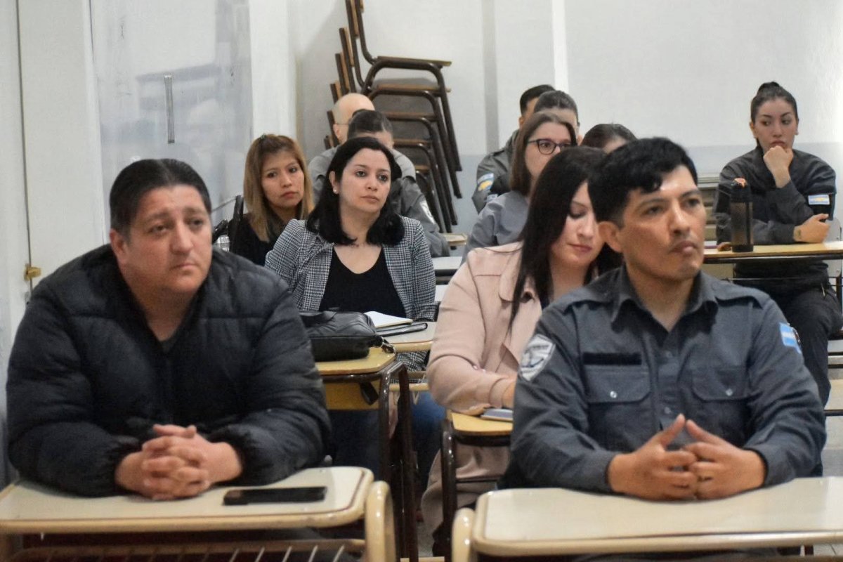 Capacitaron al Servicio Penitenciario Provincial sobre el nuevo Régimen Penal Juvenil