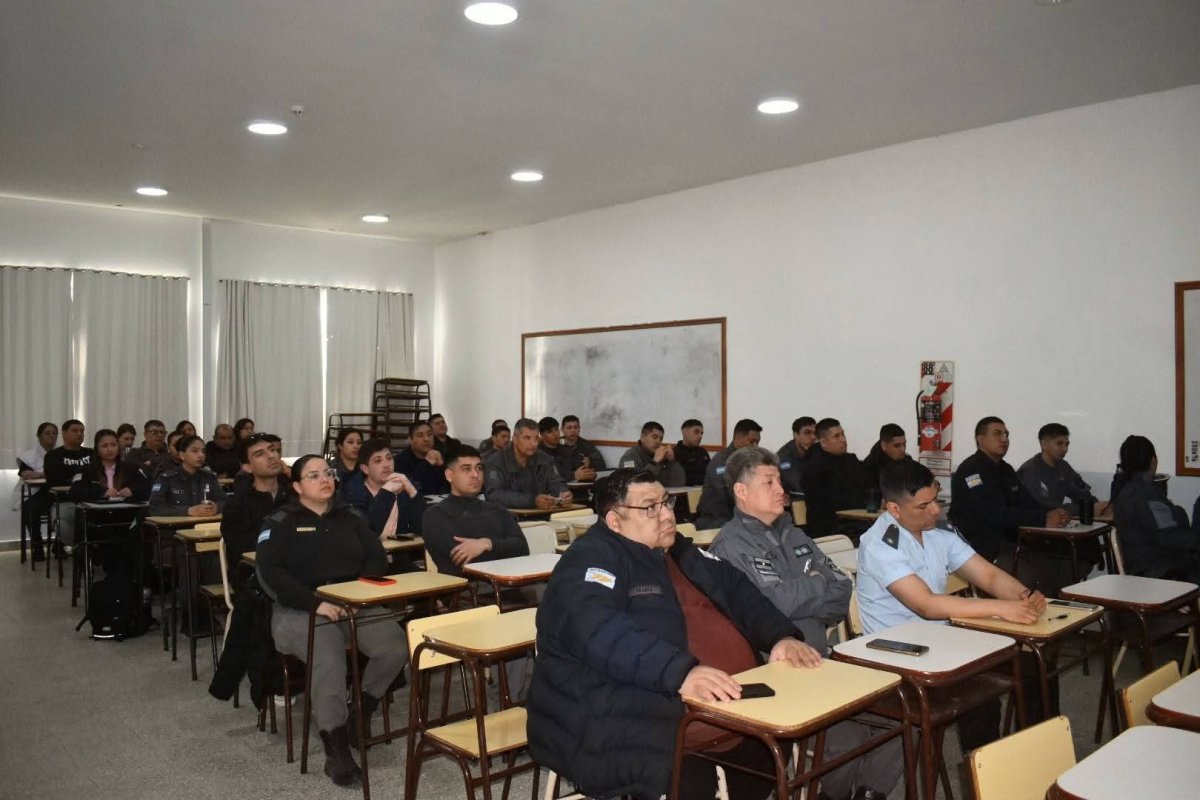 Capacitaron al Servicio Penitenciario Provincial sobre el nuevo Régimen Penal Juvenil