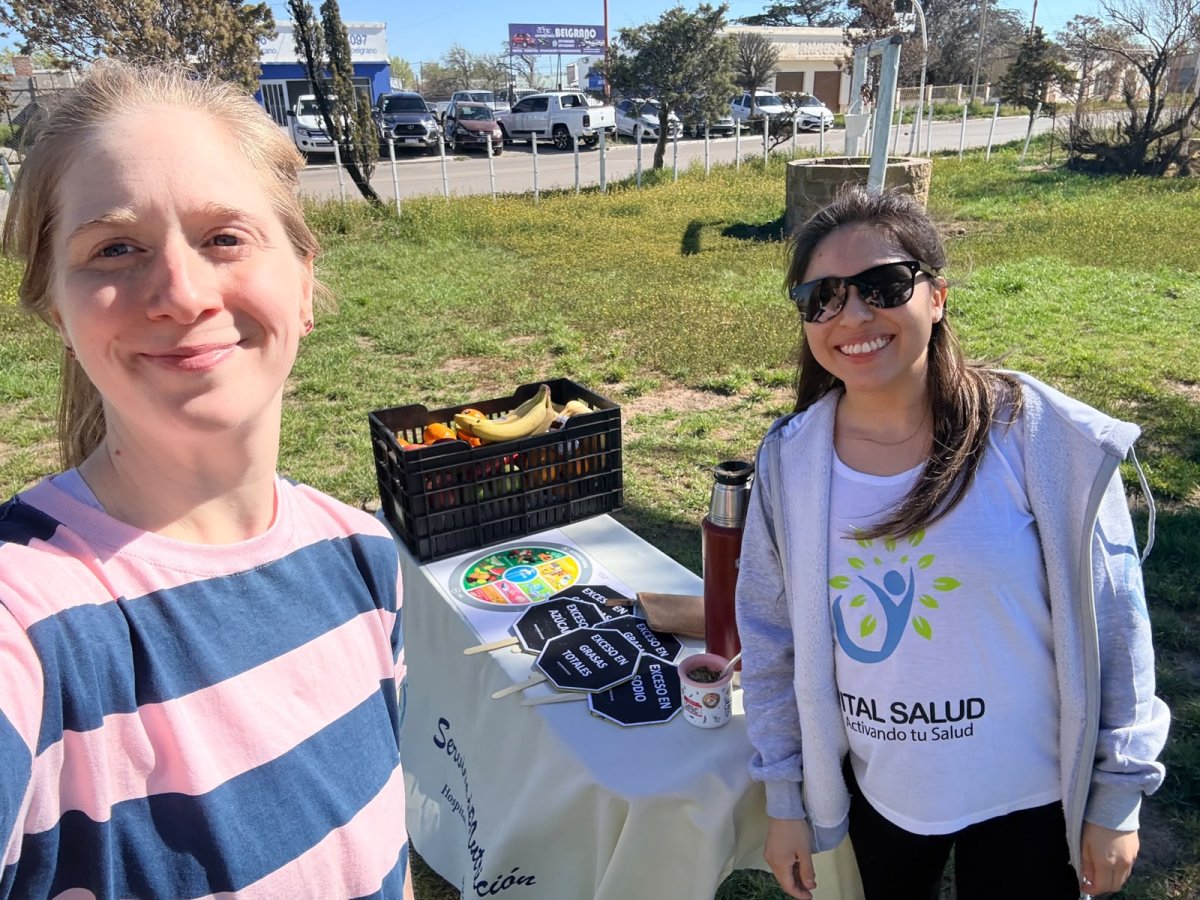 El Hospital de Pico Truncado promovió la alimentación saludable y la actividad física