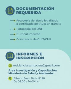 Salud anuncia el 2° llamado a concurso provincial de Residencias 2026
