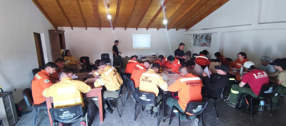Después de casi tres décadas, Santa Cruz vuelve a ser sede del Curso de Jefes de cuadrilla de Incendios Forestales