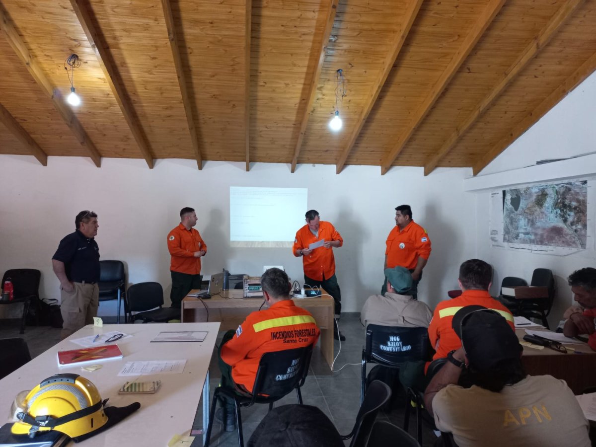 Después de casi tres décadas, Santa Cruz vuelve a ser sede del Curso de Jefes de cuadrilla de Incendios Forestales