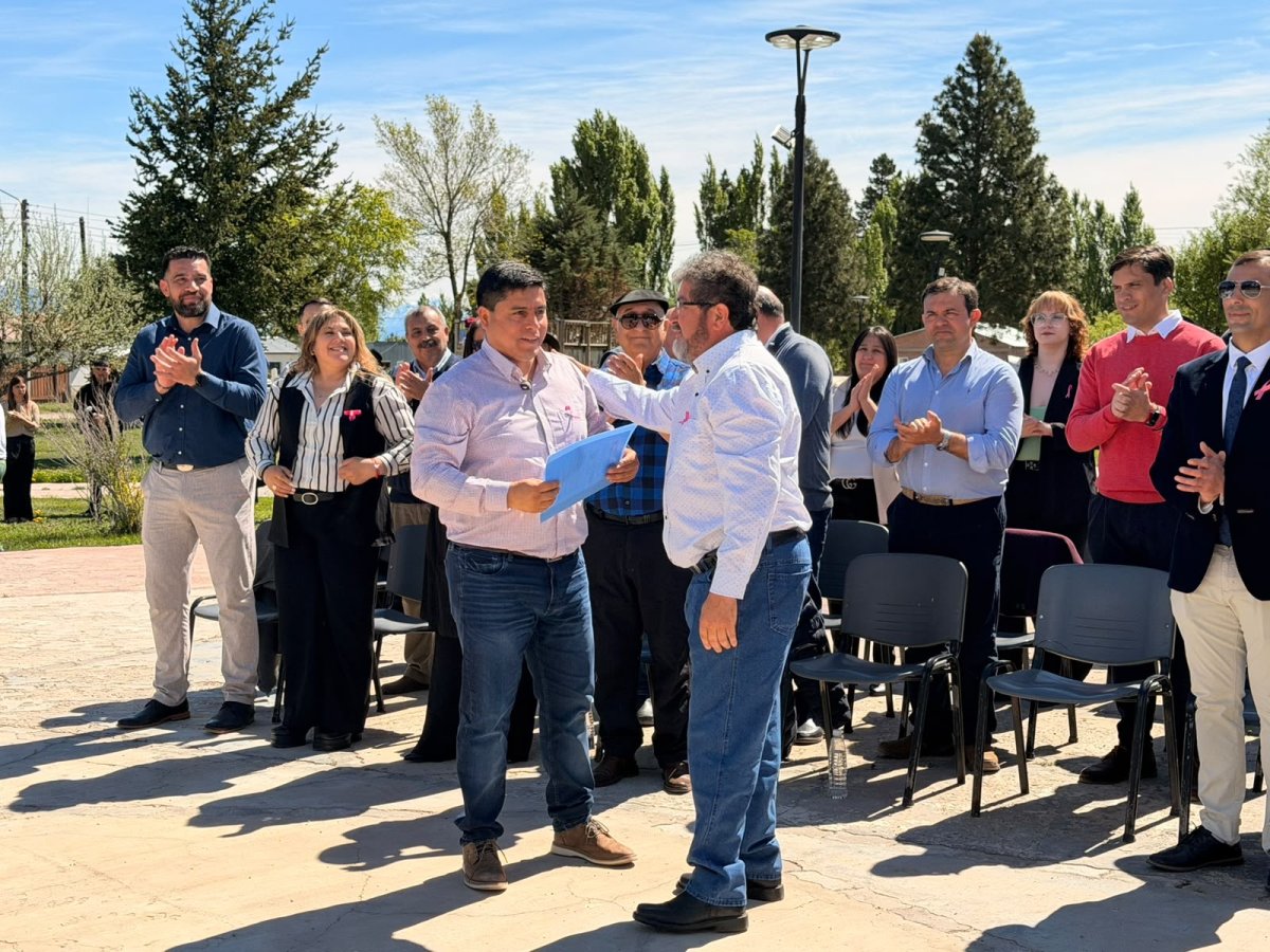 Hugo Garay destacó el potencial productivo de Lago Posadas y el trabajo para generar nuevas oportunidades