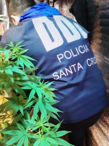 Importante operativo de la Policía de Santa Cruz