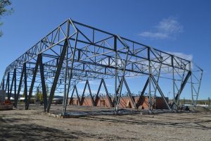 Perito Moreno: el Polideportivo del Centenario alcanza un 44% de avance