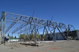 Perito Moreno: el Polideportivo del Centenario alcanza un 44% de avance