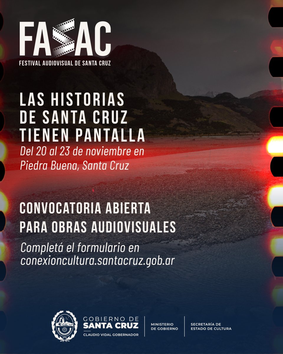 El FASAC abre la convocatoria para realizadores audiovisuales de Santa Cruz