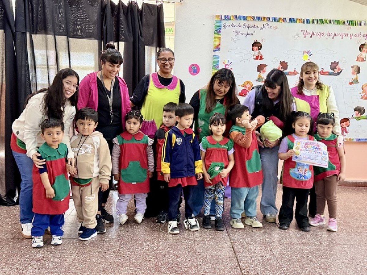 El Jardín de Infantes N° 42 presentó en la muestra anual lo trabajado durante el año