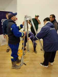 SPSE fortalece la prevención y la seguridad laboral en 28 de Noviembre y Río Gallegos
