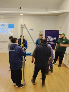 SPSE fortalece la prevención y la seguridad laboral en 28 de Noviembre y Río Gallegos