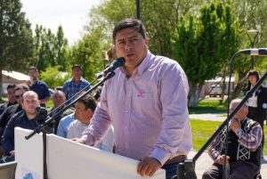 Ricci en Lago Posadas: "Hoy la gente logró un derecho que había sido postergado durante muchísimos años"