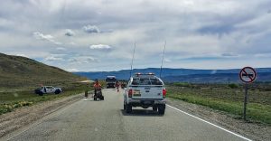Gobernador Gregores: Operativos de controles de cargas y trabajos de demarcación sobre la Ruta Provincial Nº 27