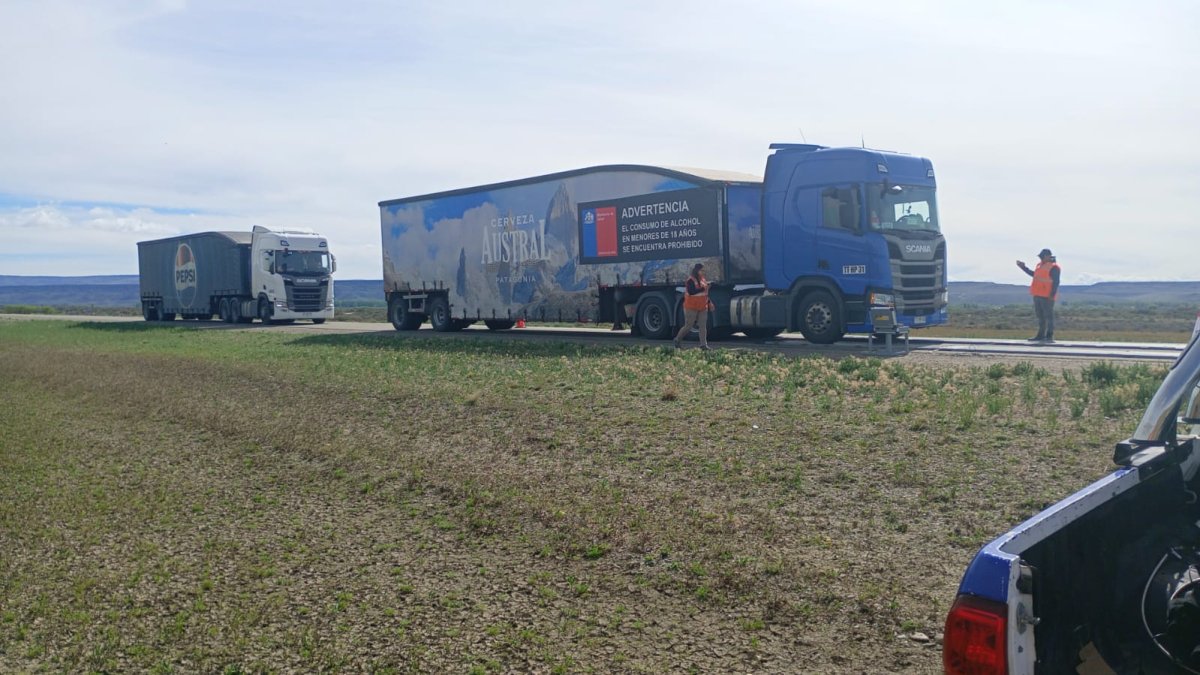 Gobernador Gregores: Operativos de controles de cargas y trabajos de demarcación sobre la Ruta Provincial Nº 27
