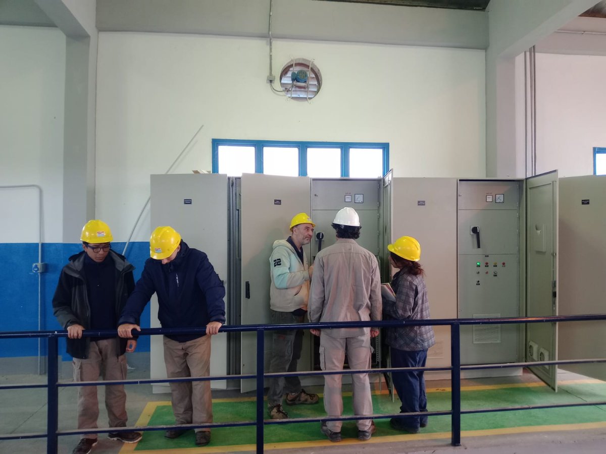 Estudiantes técnicos visitaron la planta potabilizadora de Servicios Públicos