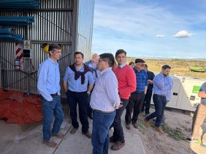 Vidal resaltó que la producción y la infraestructura son ejes fundamentales para el crecimiento de Lago Posadas