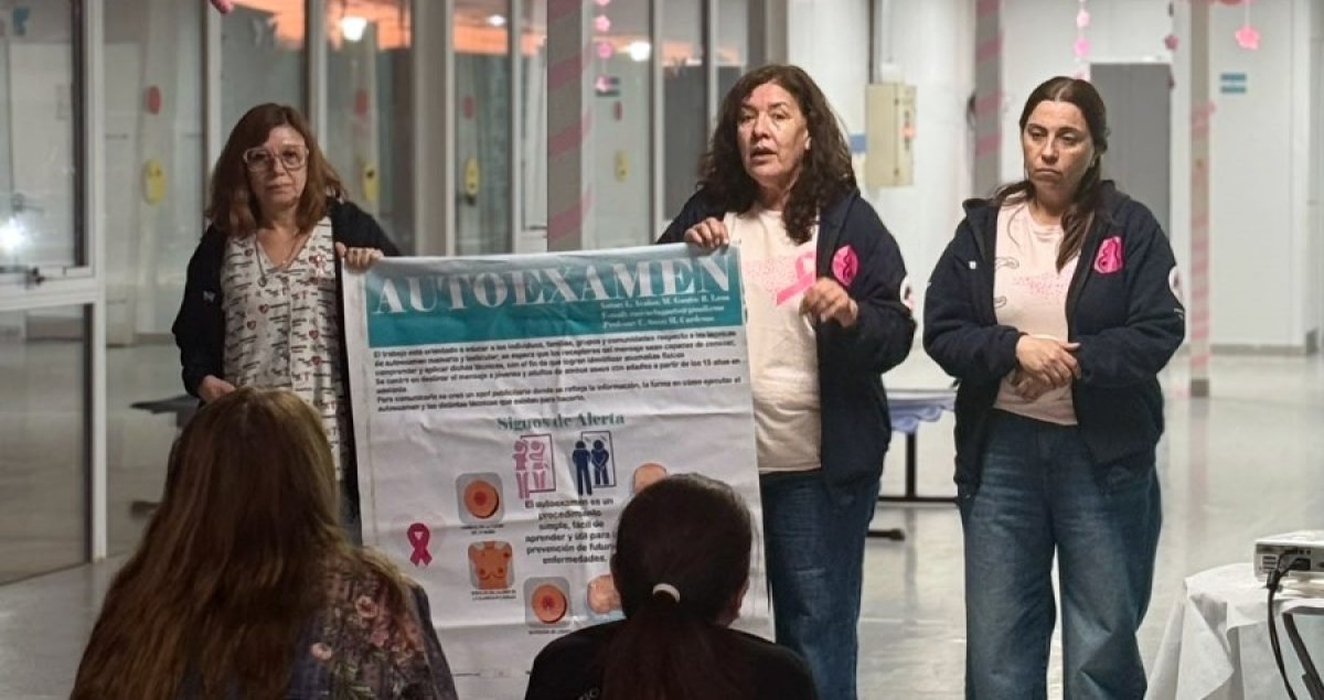 Pico Truncado promovió la prevención del cáncer de mama con una jornada comunitaria