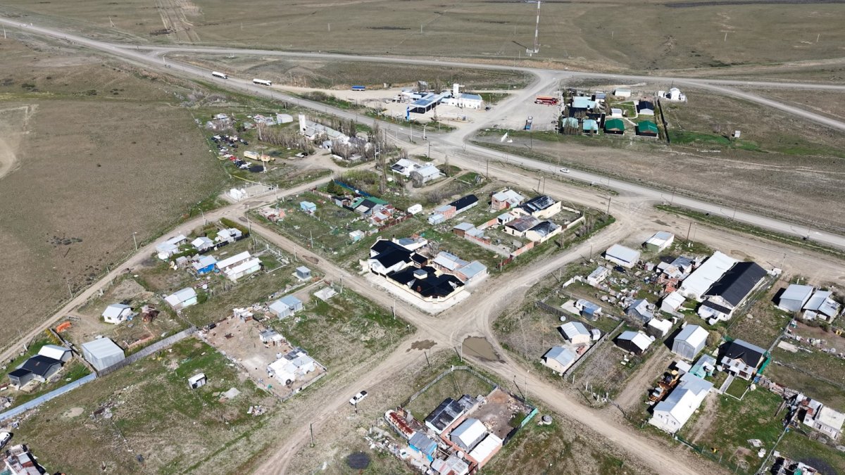 La Esperanza, un paraje que tras años de espera cuenta con el servicio de gas.