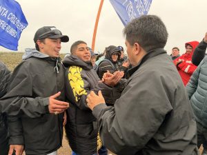 Vidal supervisó el inicio de una campaña de perforación de USD 7,27 millones en el Golfo San Jorge