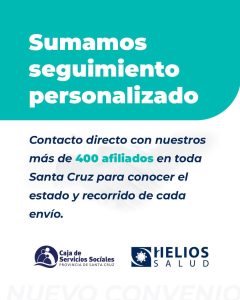 La Caja de Servicios Sociales firmó un convenio con Helios Salud, el centro infectológico líder de Latinoamérica