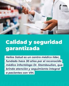 La Caja de Servicios Sociales firmó un convenio con Helios Salud, el centro infectológico líder de Latinoamérica