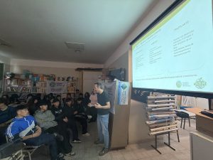 Activá Tu Huerta llegó al Colegio Nº 18 del barrio Evita en Río Gallegos