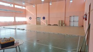Educación renovó el piso del Jardín N° 7 en Gobernador Gregores