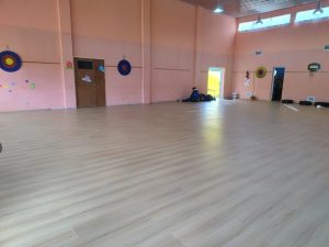 Educación renovó el piso del Jardín N° 7 en Gobernador Gregores