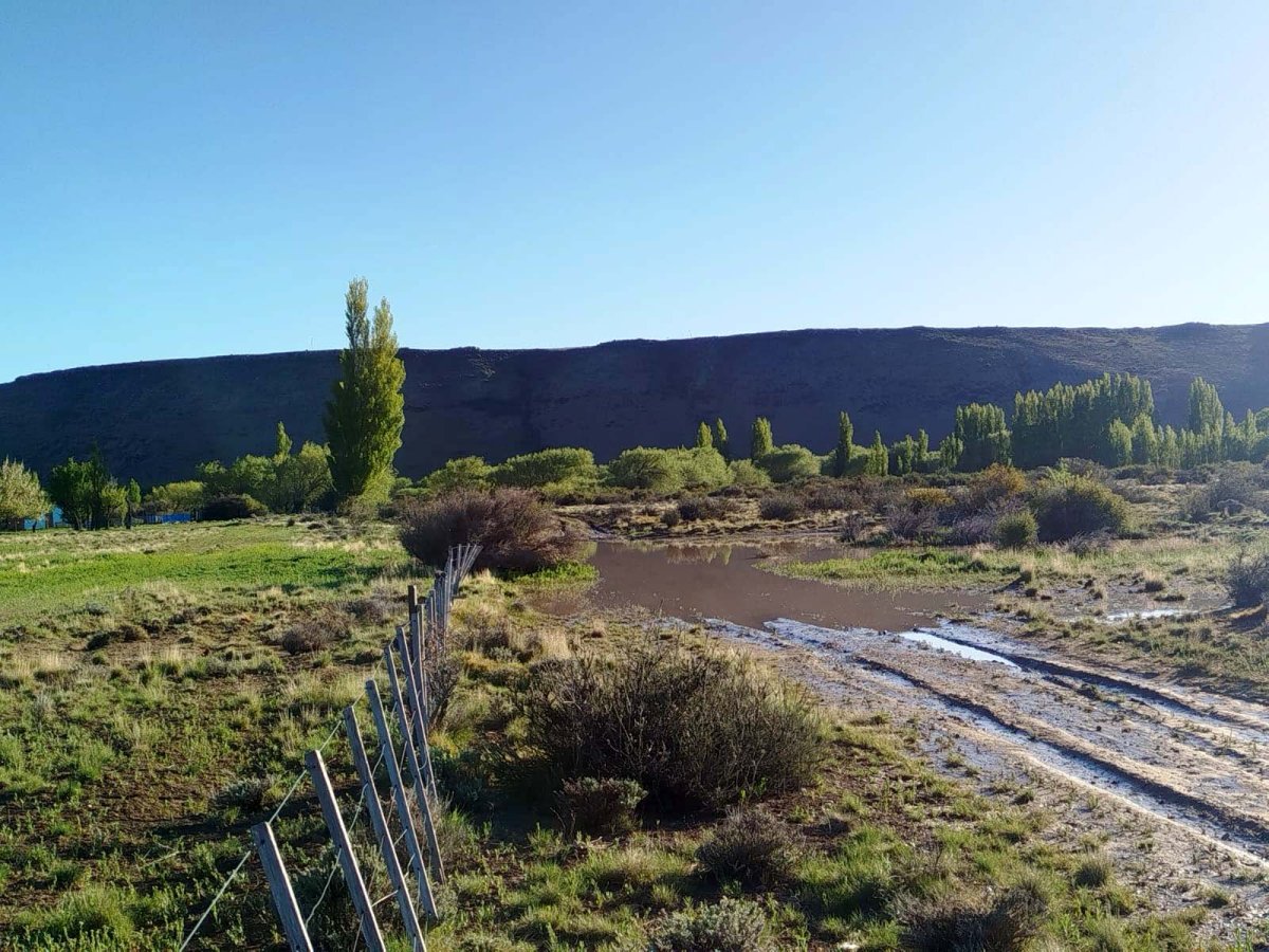 Canales de riego en Gobernador Gregores