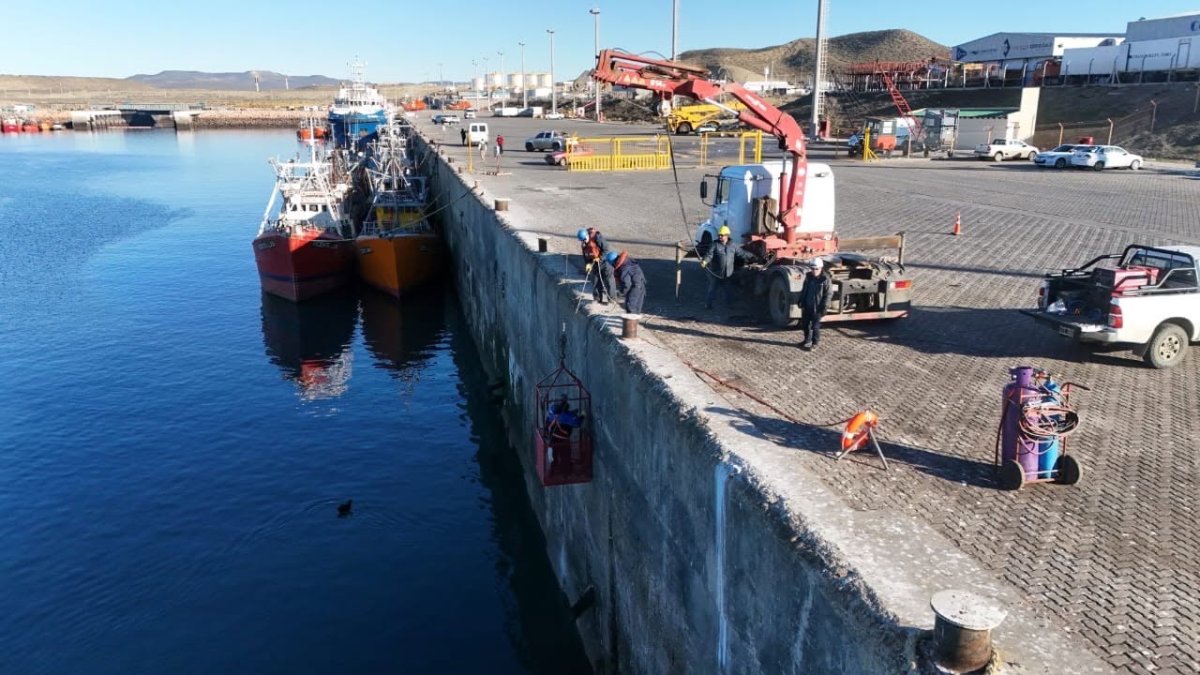 El Gobierno de Claudio Vidal finalizó la obra de defensas del Sitio 3 de Caleta Paula