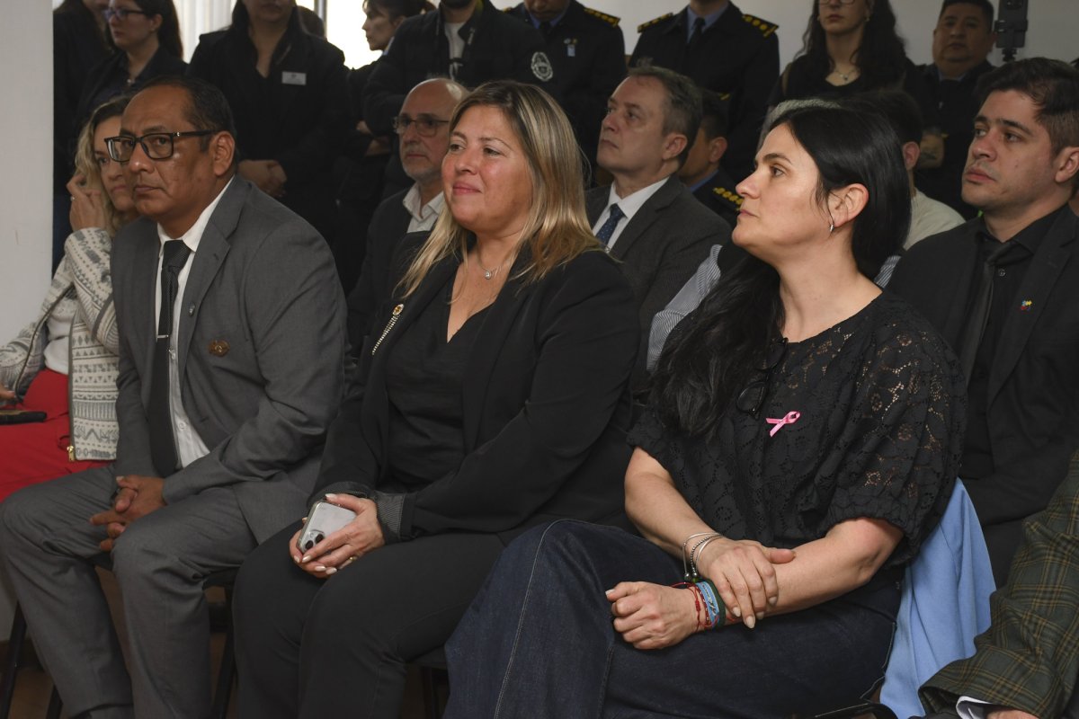 El Poder Ejecutivo acompañó la jura de Carlos Albarracín como juez de la Cámara Criminal de Río Gallegos
