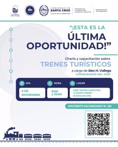 Recuperar el tren: Pico Truncado recibe la primera jornada sobre turismo ferroviario
