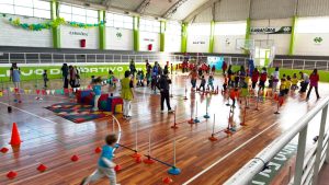 Los Jardines de Infantes de Las Heras vivieron una jornada recreativa y deportiva