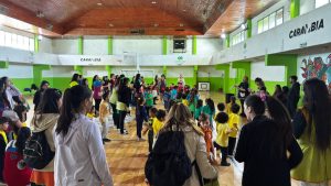 Los Jardines de Infantes de Las Heras vivieron una jornada recreativa y deportiva