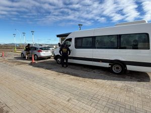 La Policía de Santa Cruz controló rutas y zonas rurales del norte provincial