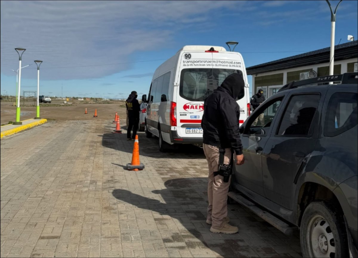 La Policía de Santa Cruz controló rutas y zonas rurales del norte provincial