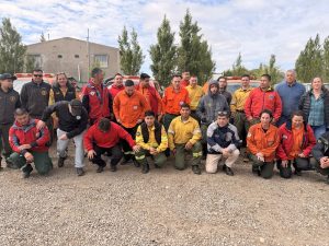 Gobernador Gregores: finalizó el curso para Jefes de Cuadrilla de Incendios Forestales